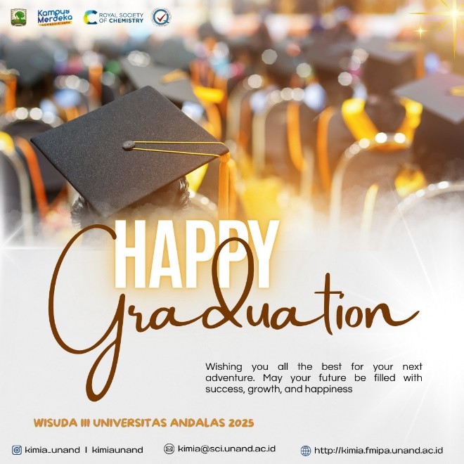 Wisudawan Departemen Kimia FMIPA Universitas Andalas