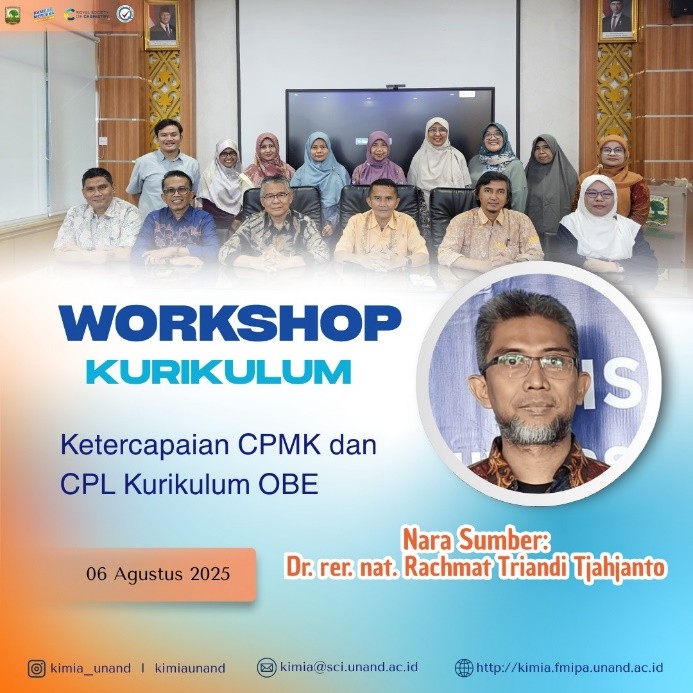 Workshop Kurikulum OBE Departemen Kimia FMIPA Universitas Andalas