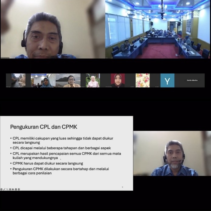 Kegiatan Workshop Kurikulum OBE Departemen Kimia FMIPA UNAND