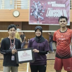 Dokumentasi prestasi mahasiswa Kimia FMIPA UNAND pada LAWSCOM III 2025