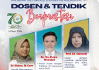SELAMAT ! DOSEN DAN TENDIK BERPRESTASI PADA DIES NATALIS UNAND KE 70